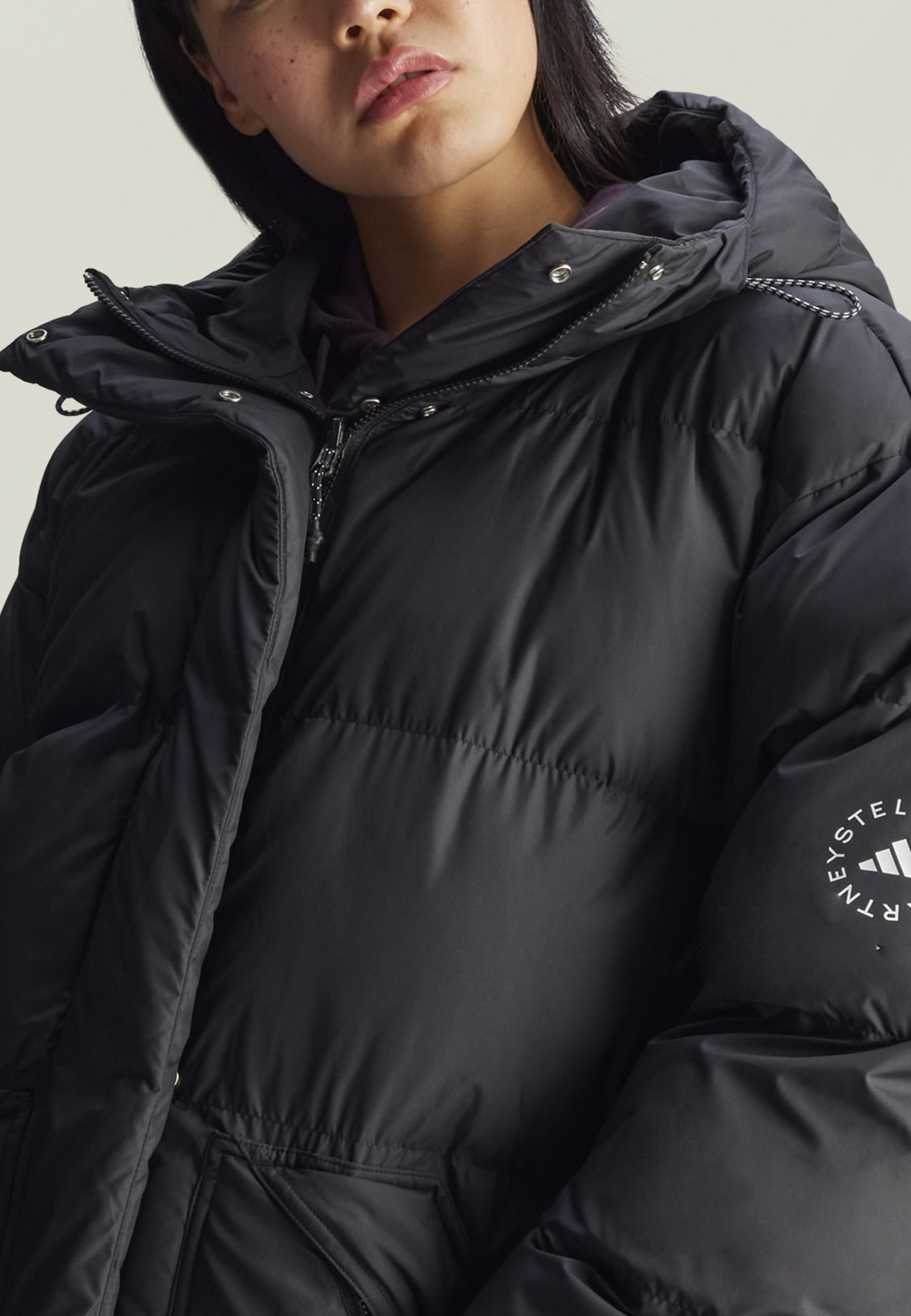 adidas by Stella McCartney Parka - black - Zalando