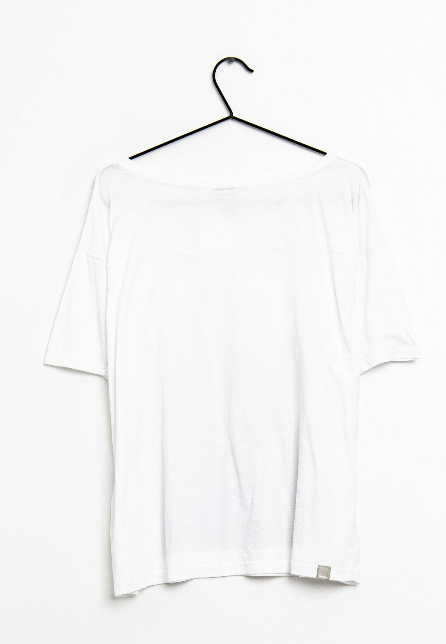 Bench T-shirt print - white/wit 