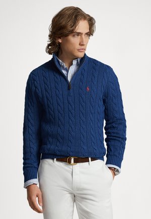 LONG SLEEVE PULLOVER - Pulóver - rustic navy heather