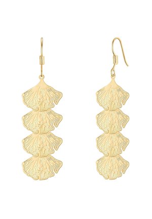 Ivy Gems Orecchini A Perno In Oro Giallo 9kt Con Zaffiro Blu - 0,19 Carati, Chiusura A Farfalla, Eleganti E Classici