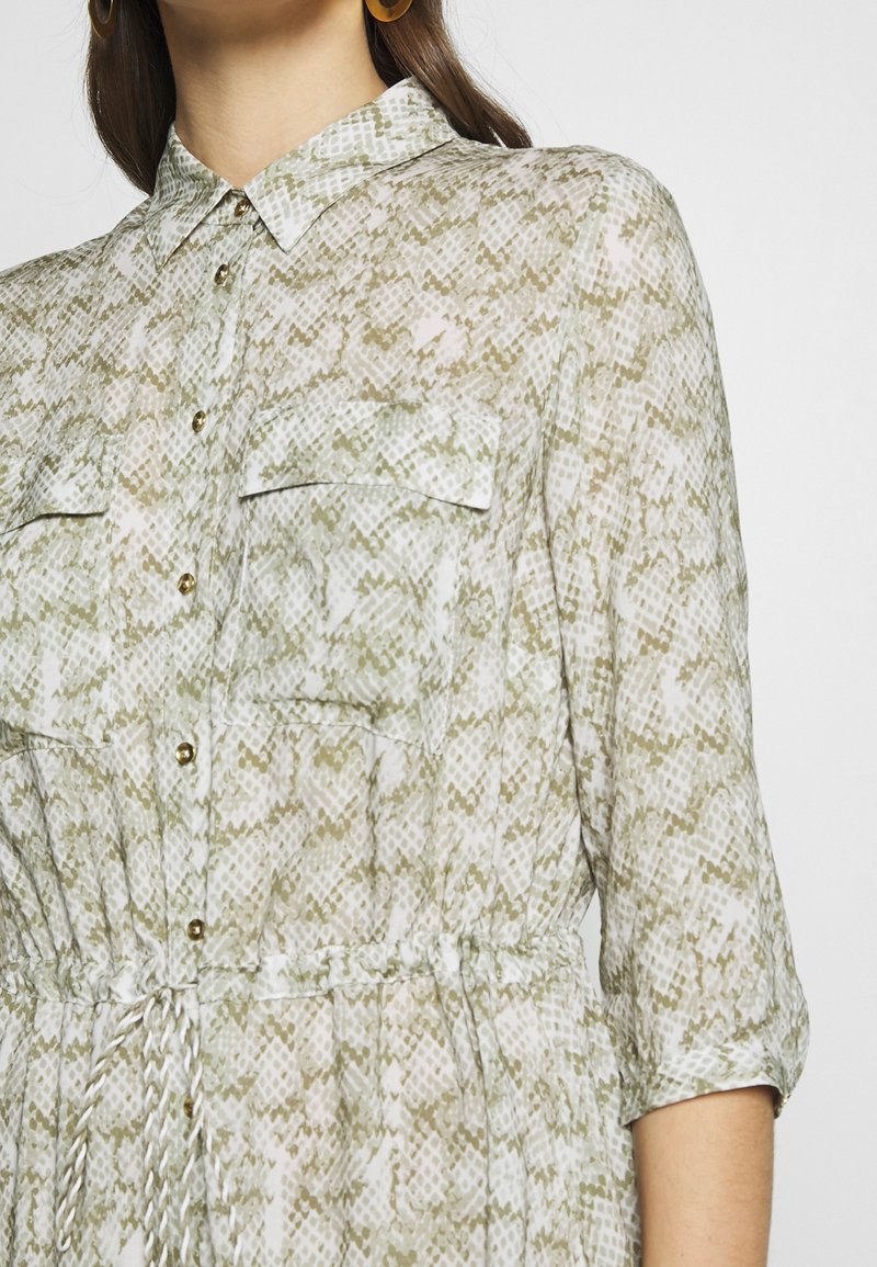 Taifun Shirt dress - green - (Pre-owned) - Zalando