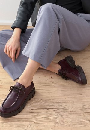 Paul Green, PAUL GREEN DAMEN - SCHNÜRSCHUHE 1183-072 ROT EU-GRÖSSE  40,5 - Derbies - rot