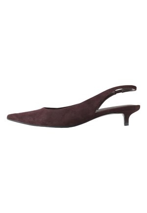 Next, REGULAR FIT - FOREVER COMFORT POINT TOE SLINGBACK LOW - Klassikalised kontsakingad - chocolate brown