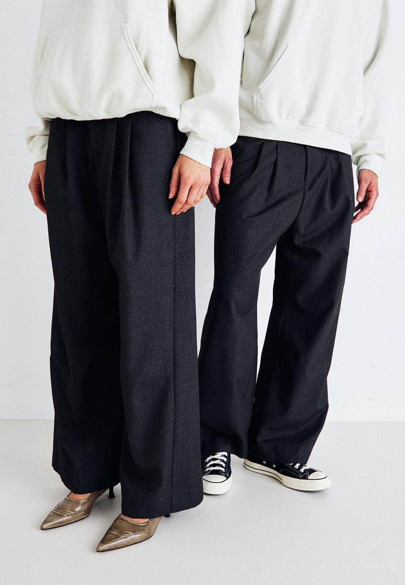 Jaded London GOLIATH UNISEX - Spodnie materiałowe/szary - Zalando.pl
