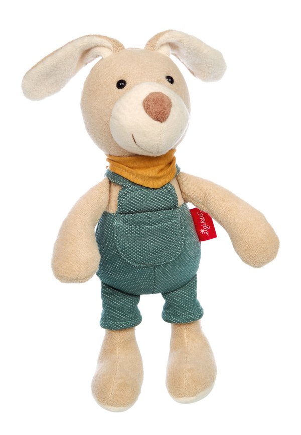 LATZHOSEN HASE SWEETY PLÜSCH - Kuscheltier - grün