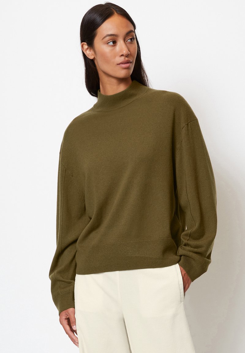 Marc O Polo Longsleeve Stand Up Collar Strickpullover