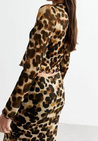 New Look Pitkähihainen paita - brown