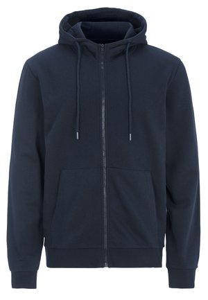 Sweater met rits - navy