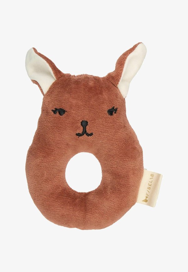 RATTLE - BUNNY - Kuscheltier - ash rose