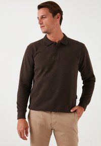 Buratti REGULAR FIT - Hosszú ujjú felső - brown