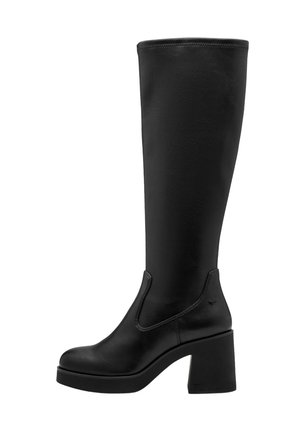 Platform boots - black