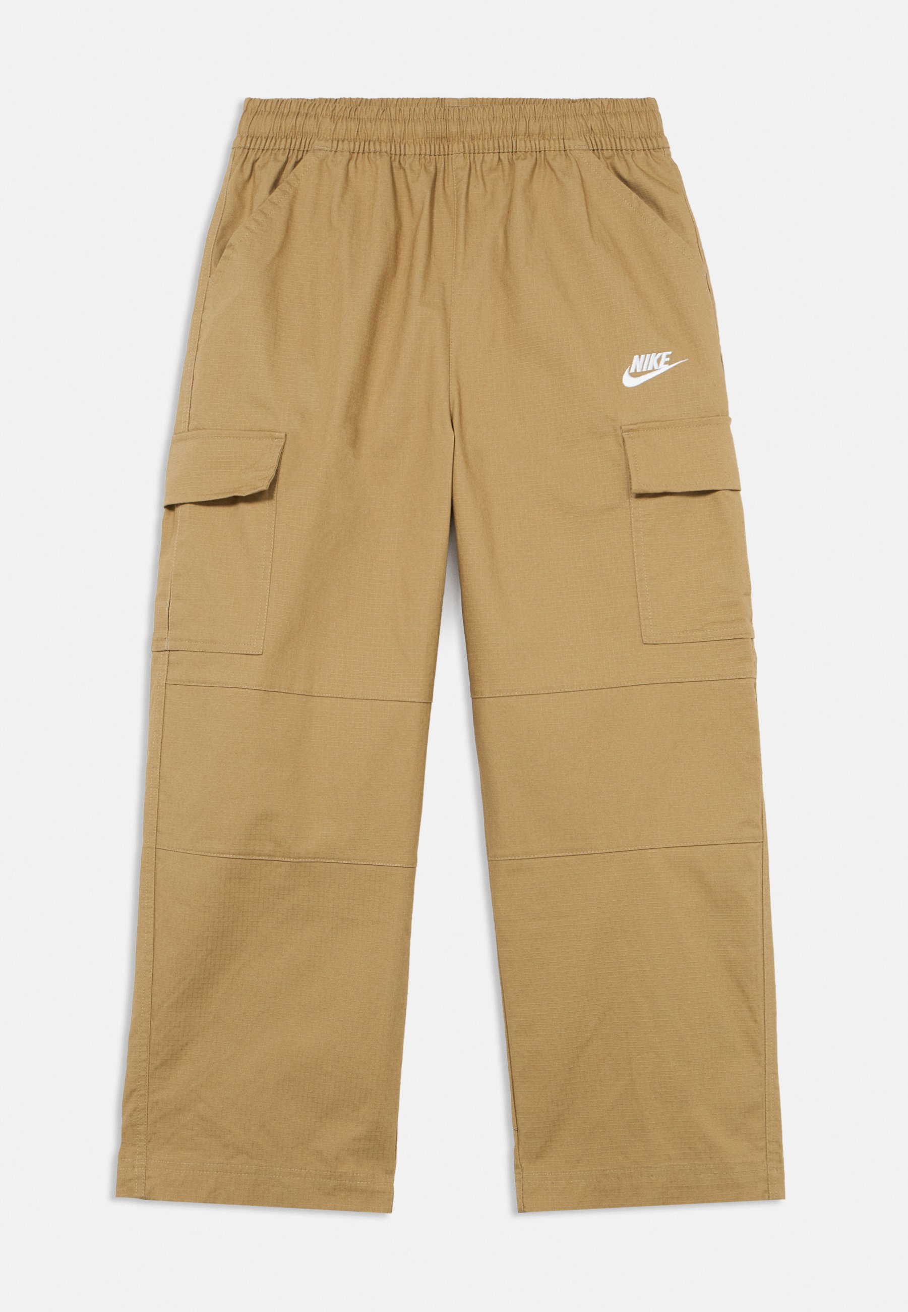 nike cargo woven track pants beige