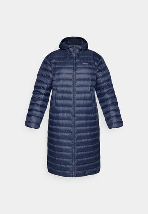 Patagonia RECYCLED SWEATER PARKA - Dunfrakker - sunken blue