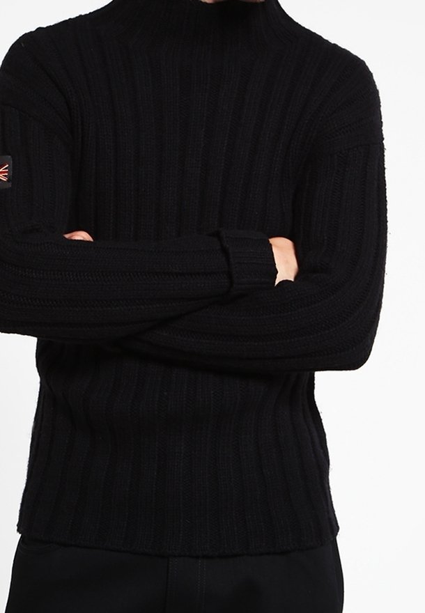 Superdry & Co Strickpullover - black
