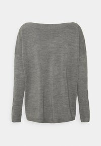 ONLY ONLAMALIA BOATNECK  - Camisola - medium grey melange