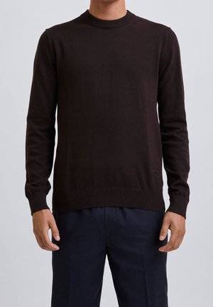 Bertoni Striktrøje - dark brown
