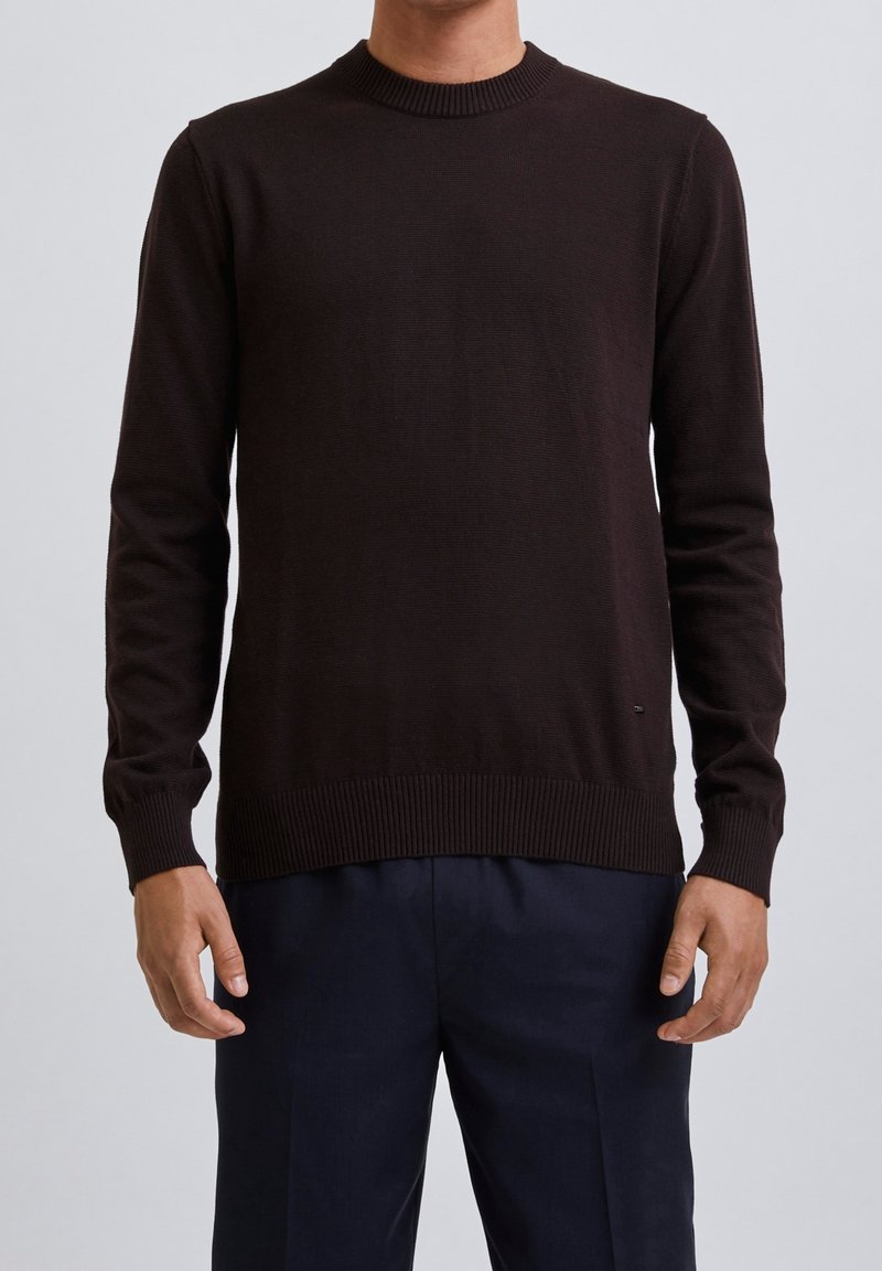Bertoni Pullover - dark brown