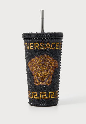 Versace DECORATIVE ITEMS MEDUSA STUDS - Thermal flask - black/gold-coloured