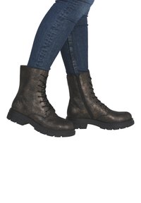 Rieker Bottines à lacets - bronze
