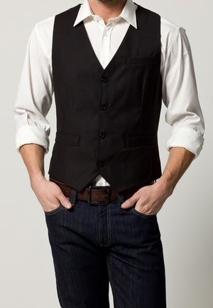 Kostymväst - black