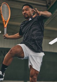 adidas Performance - CLUB TEE - Sports T-shirt - black/carbon Thumbnail Image 1