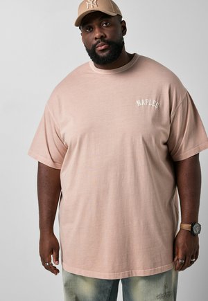 STHUGE, T-SHIRT, SHORT SLEEVE, OVERSIZED, VINTAGE LOOK, UP TO 8XL - T-Shirt print - deep mauve