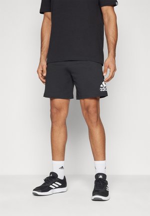 adidas Sportswear ESSENTIALS LOGO  - Šortky - black/white