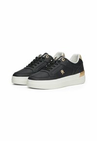 Tommy Hilfiger COURT - Sneakers basse - black
