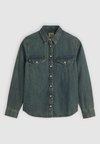 ICONIC WESTERN - Košilová halenka  - dark-blue denim
