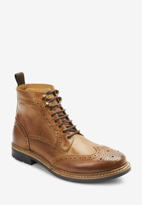 Next MODERN HERITAGE BROGUE - Bottines à lacets - tan brown