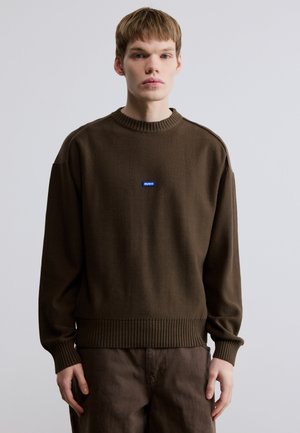 SAN CASEY - Trui - dark brown