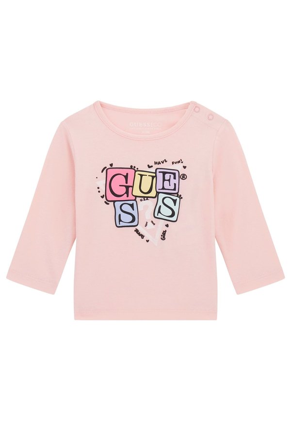 LOGO PRINT - Langarmshirt - puderrosa