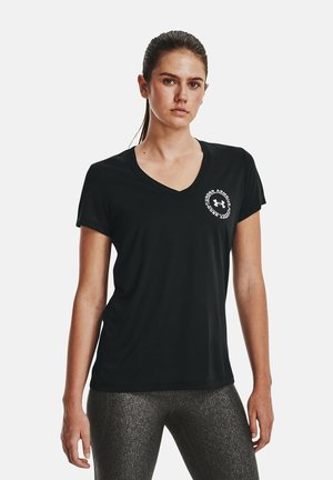 SHORT SLEEVE GRAPH TECH SOLID LC CREST SSV - Camiseta estampada - black