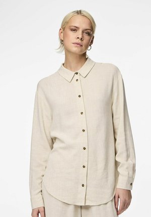 Pieces Camicia - oatmeal