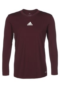 adidas Performance - TEAM BASE - Top dugih rukava - maroon Minijatura 1