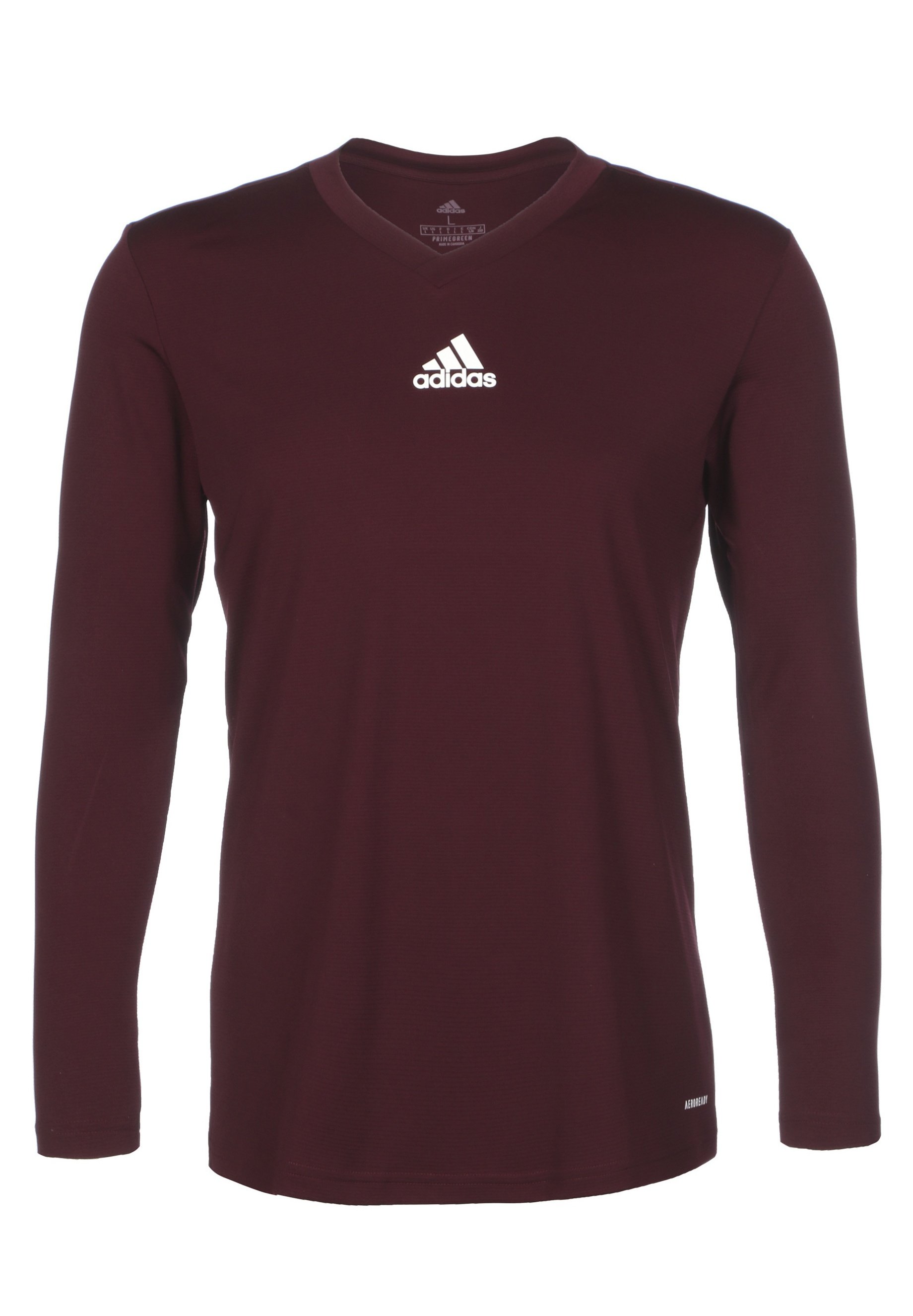 adidas Performance TEAM BASE Long sleeved top maroon/bordeaux