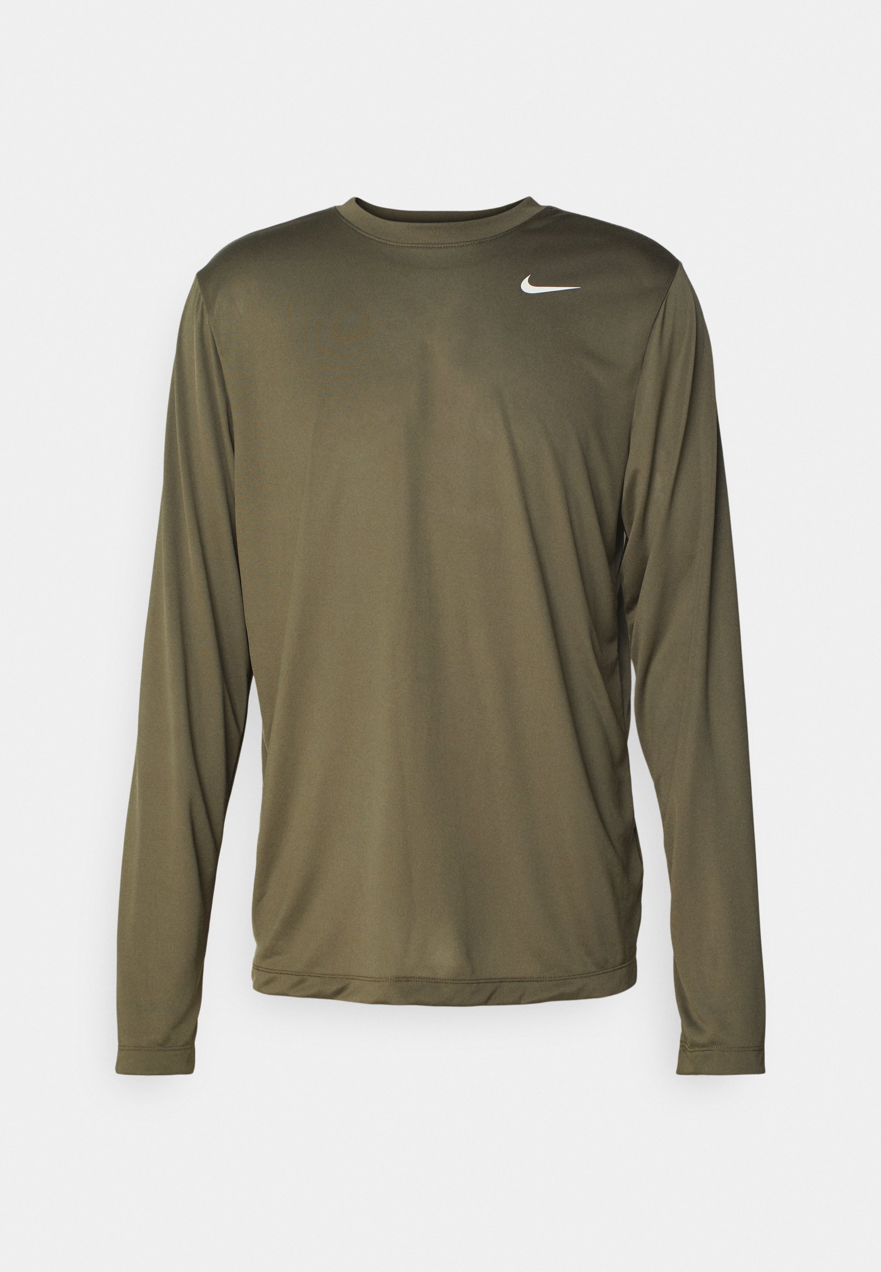 olive green long sleeve nike shirt
