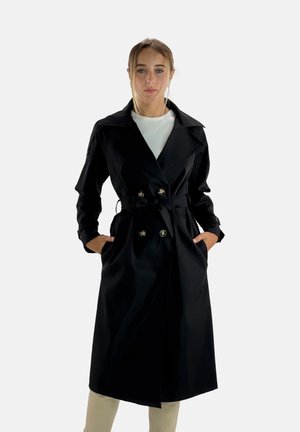 Elara Trenchcoat - schwarz