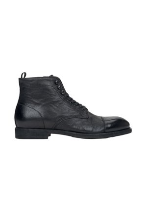 Schnürstiefelette - black