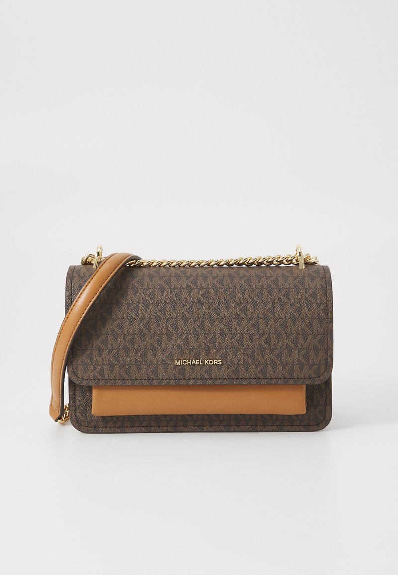 MICHAEL Michael Kors - CLAIRE SHOULDER - Cross body bag - brown, Enlarge