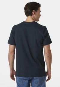 Helly Hansen CORE GRAPHIC - Camiseta estampada - navy