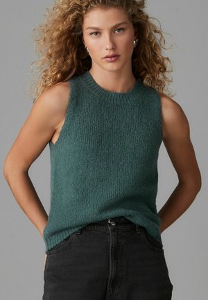 REGULAR FIT - CREW NECK TANK - Džemper - mottled green