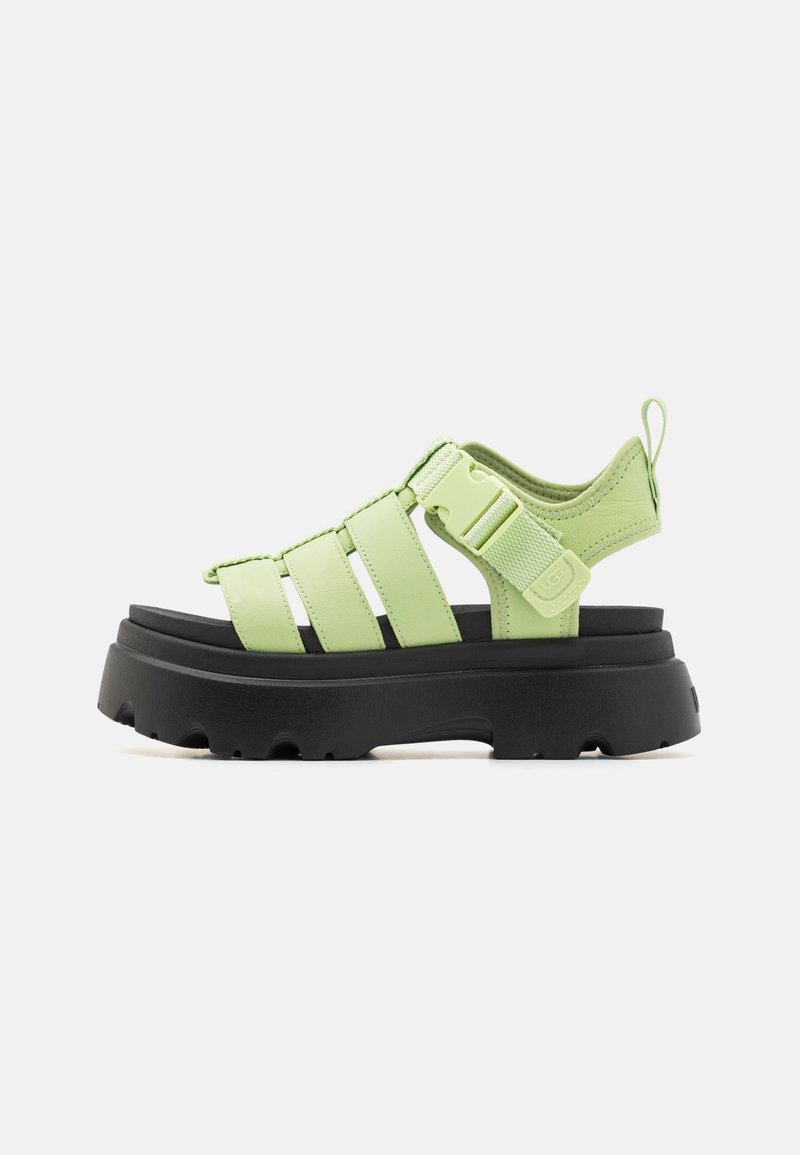 UGG CORA - Platvormsandaalid - caterpillar