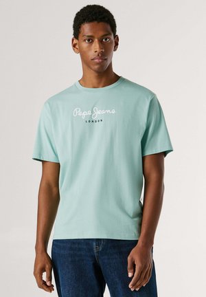 EGGO  - T-Shirt print - dark acqua blue