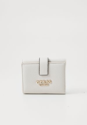 Guess LAUREL PETITE TRIFOLD - Peňaženka - ivory