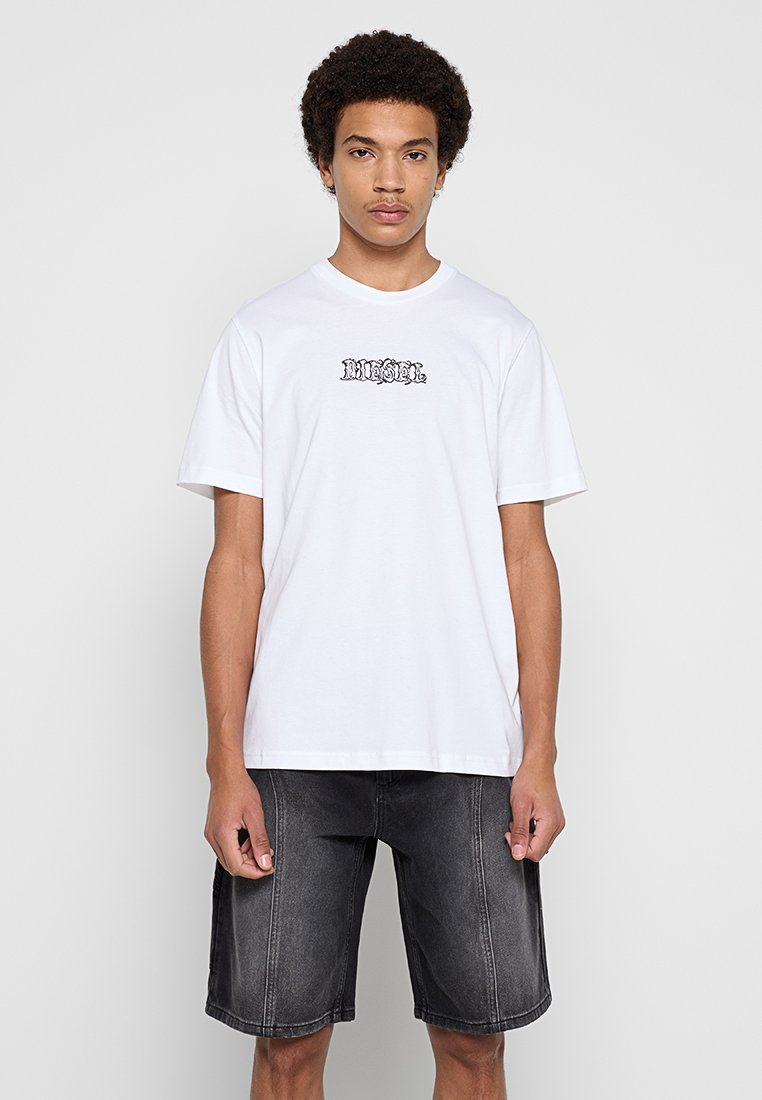 Diesel T-shirt print wit