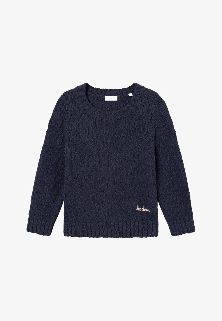Les Deux ERROL ROUNDNECK - Džemper - dark navy
