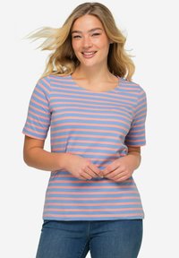 LAURASØN CLASSIC FIT - Triko s potiskem - sky blue