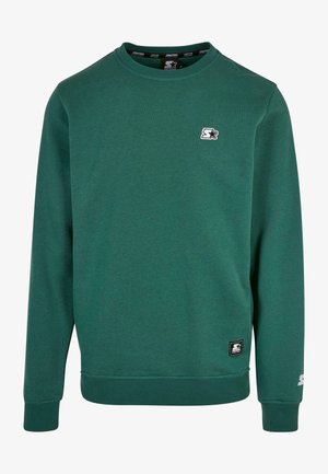 Starter, ESSENTIAL CREWNECK - Sweatshirt - darkfreshgreen