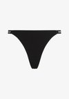 LOGO HIGH-LEG - String - black